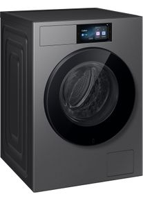 Samsung Waschmaschine "WF90H09C4ST2", Energieeffizienz: A, grau (schwarz), B:60cm H:85cm, Waschmaschinen, Waschmaschine