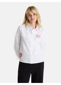 LIEBLINGSST&Uuml;CK Klassische Bluse LIEBLINGSST&Uuml;CK "EdelieL", Damen, Gr. 36, wei&szlig; (100, wei&szlig;), 100% Baumwolle, Obermaterial: 100% Baumwolle CO., normal, Blusen Klassische Bluse
