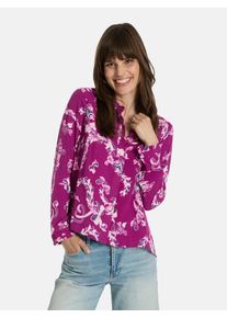 LIEBLINGSST&Uuml;CK Klassische Bluse LIEBLINGSST&Uuml;CK "ReniL", Damen, Gr. 40, lila (883p1, wineberry), 100% Viskose, Obermaterial: 100% Viskose CV., normal, Blusen Klassische Bluse