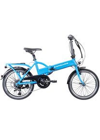 Z&uuml;ndapp E-Bike Z&Uuml;NDAPP "Z101" Gr. 37, blau, Elektrofahrr&auml;der, 37cm, 20 Zoll (50,80cm), E-Bike, Pedelec, Elektrofahrrad f&uuml;r Damen u. Herren