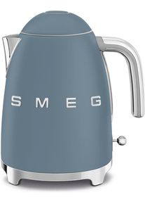 Smeg Wasserkocher "KLF03SBMEU", blau (strom blau), B:22,6cm H:24,8cm T:17,1cm &Oslash;:22,6cm, Wasserkocher, Wasserkocher