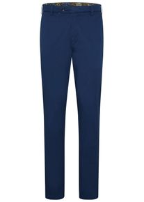 Chinohose MEYER "Roma", Herren, Gr. 40-34, L&auml;nge 34, blau, Obermaterial: 97% Baumwolle CO. 3% Elasthan EL., regular fit, Hosen Chinohose, mit Franz&ouml;sischen Seitentaschen