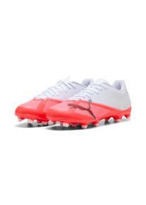 Fu&szlig;ballschuh Puma "ULTRA 7 PLAY FGAG", Gr. 43, rot (ultra rot, Puma schwarz, Puma wei&szlig;), Synthetik, Schuhe Fu&szlig;ballschuh, f&uuml;r Rasen- und Kunstrasenpl&auml;tze