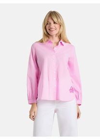 LIEBLINGSST&Uuml;CK Klassische Bluse LIEBLINGSST&Uuml;CK "RaccaliL", Damen, Gr. 46, pink (330, pearl), Obermaterial: 100% Baumwolle, Obermaterial: 100% Baumwolle CO., Blusen Klassische Bluse