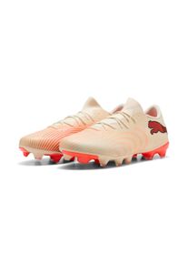 Fu&szlig;ballschuh Puma "FUTURE 9 MATCH FUSION FGAG", Gr. 46,5, sugarot almond, Puma wei&szlig;, ultra rot, Puma schwarz, Synthetik, Schuhe Fu&szlig;ballschuh, f&uuml;r Rasen- und Kunstrasenpl&auml;tze