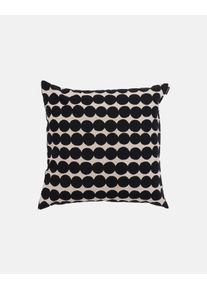 Kissenbezug Marimekko "R&Auml;SYMATTO", schwarz, B:50cm H:1cm L:50cm, Baumwolle, Baumwolle, Leinen, Kissenbez&uuml;ge, Kissenbezug, Baumwolle, 50x50 cm