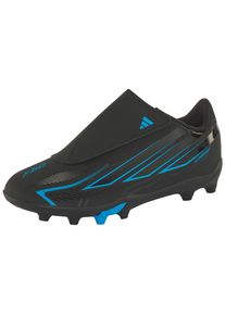 Fu&szlig;ballschuh adidas Performance "F50 HYPERFAST CLUB KIDS, KLETTVERSCHLUSS, FESTE B&Ouml;DEN/MULTI GROUND", Kinder, Gr. 29, schwarz (core schwarz, core schwarz, lucid ray blau), Synthetik, Schuhe Fu&szlig;ballschuh, f&uuml;r viele verschiedene B&ouml;den geeignet, f&uuml;r Jugendliche & Kinder