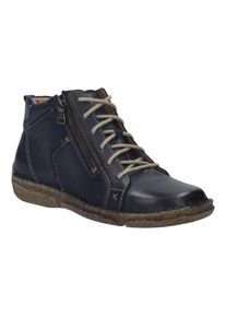 Stiefelette Josef Seibel "Neele 71, ocean", Damen, Gr. 41, blau (ocean), Obermaterial: 100% Rindsleder Leather cow., Schuhe Stiefelette