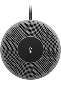 Logitech Mikrofon "Expansion Mic for MeetUp", schwarz, B:17,2cm H:3,8cm T:18,6cm, Mikrofone, Mikrofon