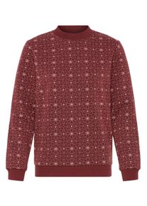 Longpullover oxmo "Sweater OXKaren", Damen, Gr. M, braun (chocolate truffle), Obermaterial: 80% Polyester PES. 20% Baumwolle CO., Pullover Longpullover