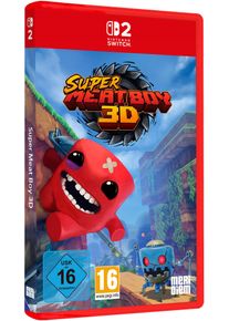 MERIDIEM GAMES Spielesoftware "Super Meat Boy 3D", rot (ohne farbbezeichnung), Nintendo Switch 2, Spielesoftware, Spielesoftware
