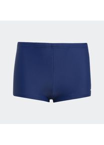 Badehose adidas Performance "BOXER- KINDER", Jungen, Gr. 128, N-Gr, blau (dunkelblau), Obermaterial: 80% Polyamid, 20% Elasthan, Badehosen Badehose