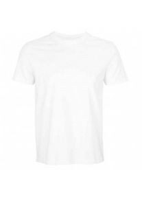 SOLS Unisex volwassen Odyssey gerecycleerd T-shirt (Wit)