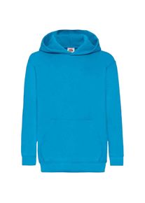 Fruit Of The Loom Kids Unisex Classic 80/20 Hoodie (Azuurblauw)