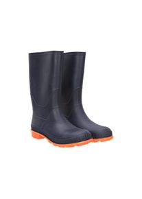 Mountain Warehouse Kinder/Kinder effen Wellington Laarzen (Gebrande sinaasappel)