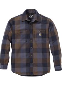 Carhartt Everett, shirt , color: Dark Blue/Blue/Brown , size: XXL