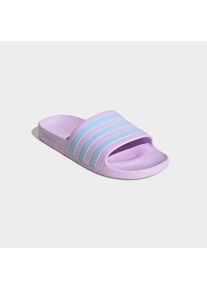 Badesandale adidas Sportswear "ADILETTE AQUA BADESCHLAPPEN", Damen, Gr. 38, ice lavender, glow blau, glow blau, Synthetik, Schuhe Badesandale, Badelatschen