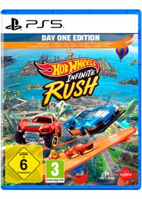 Milestone Spielesoftware "Hot Wheels Infinite Rush Day One Edition", bunt (ohne farbbezeichnung), PlayStation 5, Spielesoftware, Spielesoftware