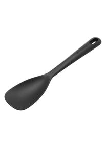 Servierl&ouml;ffel HENCKELS BY ZWILLING "Silicone Onyx", schwarz, B:6,2cm H:1,7cm, Silikon, Kochl&ouml;ffel, Servierl&ouml;ffel, Hitzebest&auml;ndig, Aufh&auml;nge-&Ouml;se, Sp&uuml;lmaschinengeeignet