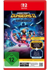 NINTENDO SWITCH 2 Spielesoftware "Minecraft Dungeons II Deluxe Edition", bunt (ohne farbbezeichnung), Nintendo Switch 2, Spielesoftware, Spielesoftware