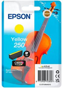 Epson Tintenpatrone "250 Violin Claria Photo HD", gelb, Tintenpatronen, Tintenpatrone