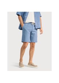 Blue Industry De linnen short |