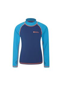 Mountain Warehouse Rash Top met lange mouwen voor kinderen/Kinderen (Blauw)