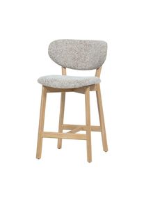 Livetastic , Naturfarben , Holz, Textil , Eiche , massiv , 51x94x58 cm ,