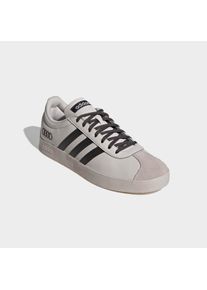 Sneaker adidas Performance "VL COURT AUDI REVOLUT F1 TEAM", Damen, Gr. 44,5, chalk pearl, utility schwarz, hi, res rot, Leder, Synthetik, Schuhe Sneaker, AUDI F1 Motorsport