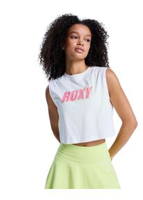 Shirttop Roxy "Essential Energy", Damen, Gr. XS, wei&szlig; (coconut milk), Obermaterial: 100% Baumwolle., Tops Shirttop