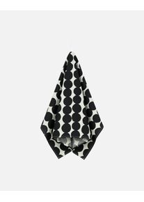 Geschirrtuch Marimekko "R&Auml;SYMATTO Teigtuch", leinen, schwarz, H:43cm L:70cm, Baumwolle, Leinen, Geschirrt&uuml;cher, Geschirrtuch, Leinen, 43x70 cm