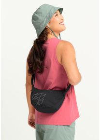 Schultertasche Jack Wolfskin "ZOYA 4", Damen, Gr. onesize, schwarz, Polyamid, Taschen Schultertasche, Umh&auml;ngetasche, Schl&uuml;sselhaken, Rei&szlig;verschlussfach