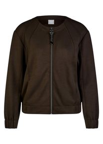 Rabe - Jersey-Blouson, braun, Gr. 36, Kunstfaser