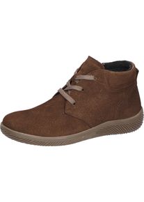 Waldl&auml;ufer Stiefelette WALDL&Auml;UFER "K-Roya", Damen, Gr. 7,5, Textil, braun (camelfarben), Veloursleder, Basic, Schuhe Stiefelette, Komfortboots, Casualboots in Bequemweite K = extraweit
