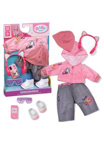 Puppenkleidung Baby Born "Cool Girl Outfit 43 cm", rosa, Puppenkleidung, Baby, Puppenkleidung, passend f&uuml;r Click & Play Baby Born Puppen Gr&ouml;&szlig;e 43 cm
