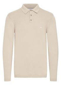 Longsleeve Kronstadt "Strickpullover KSEmil", Herren, Gr. M, grau (feather grau), Obermaterial: 100% Baumwolle CO., Shirts Longsleeve
