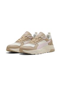 Sneaker Puma "TRINITY 2 LT", Herren, Gr. 38, beige (warm wei&szlig;, powder pink, birch), Textil, Schuhe Sneaker, f&uuml;r sportliche Aktivit&auml;ten und Streetwear, mit SOFTFOAM+ Einlegesohle
