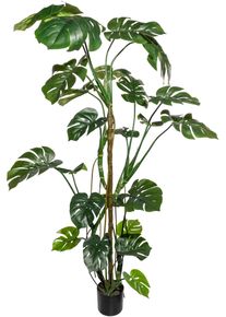 Kunstbaum Creativ green "Splitphilodendron", gr&uuml;n, H:180cm &Oslash;:26cm, Kunststoff, Kunstpflanzen, Kunstbaum