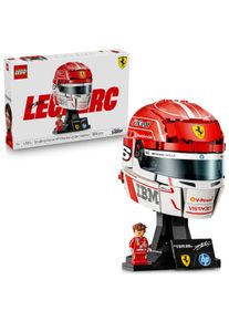 Konstruktionsspielsteine Lego "Scuderia Ferrari HP Charles Leclerc Helm (43014)", rot (bunt), Spielbausteine, Kinder, Kunststoff, Konstruktionsspielsteine, Lego Editions Formula 1