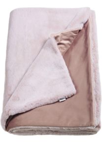 Sch&ouml;ner Wohnen Kollektion Wohndecke "Cozy", rosa (rose), B:130cm L:170cm, Polyester, SCH&Ouml;NER WOHNEN-KOLLEKTION, Wohndecken, Wohndecke, aus weichem Kunstfell, Kuscheldecke