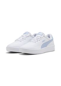 Sneaker Puma "COURT LALLY", Damen, Gr. 40, blau (Puma wei&szlig;, snow mountain blau), Synthetik, Schuhe Sneaker, f&uuml;r sportliche und l&auml;ssige Anl&auml;sse, mit SOFTFOAM+ D&auml;mpfung