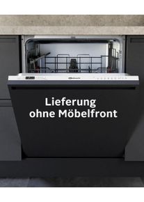 Bauknecht vollintegrierbarer Geschirrsp&uuml;ler "B2I HD526 A", Energieeffizienz: E, silber (wei&szlig;, neutral), B:59,8cm H:82cm T:55,5cm, Geschirrsp&uuml;ler, Vollwasserschutz &ndash; das Extra-Plus an Sicherheit, vollintegrierbarer Geschirrsp&uuml;ler
