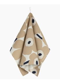Geschirrtuch Marimekko "PIENI UNIKKO", beige (off, wei&szlig;, beige, dunkelblau), H:47cm L:70cm, Baumwolle, Leinen, Geschirrt&uuml;cher, Geschirrtuch, Off-White, Beige, Dunkelblau