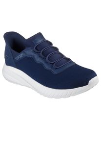 Berufsschuh Skechers "SQUAD CHAOS SR-STIVIG" Gr. 43, navy, 43, Textil, Schuhe, Berufsschuh, Slip-on Sneaker f&uuml;r den Arbeitsalltag, Maschinenw&auml;sche