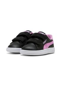 Sneaker Puma "SMASH 30 FADED GLOW V INF", M&auml;dchen, Gr. 20, pink (Puma schwarz, mauve glow), Synthetik, Schuhe Sneaker