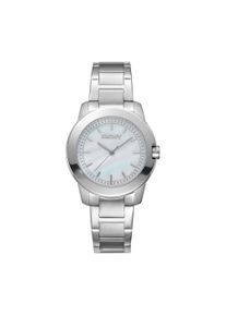 Quarzuhr DKNY "Park Ave Midi", silber (silberfarben), Armbanduhren, Damen, Quarzuhr, Armbanduhr, Damenuhr, Edelstahlarmband, analog