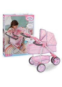 Kombi-Puppenwagen Baby Born "Deluxe Wald", rosa, Puppenwagen, Kinder, Kunststoff, Stoff, Kombi-Puppenwagen