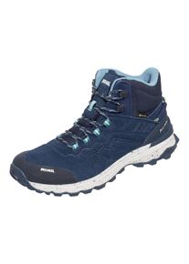 Wanderschuh Meindl "Meindl Dallas Lady Mid GORE-TEX", Damen, Gr. 41, schwarz, Mesh, Veloursleder, unifarben, Schuhe Wanderschuh, GORE-TEX &ndash; Winddicht, wasserdicht und atmungsaktiv