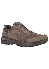 Wanderschuh Lowa "RENEGADE EVO GORE-TEX LO", Herren, Gr. 46, braun (espresso, schwarz), Leder, Textil, Schuhe Wanderschuh, wasserdicht dank Gore-Tex Membrane