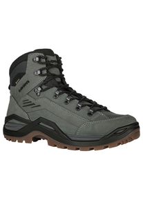 Wanderschuh Lowa "RENEGADE EVO GORE-TEX MID", Herren, Gr. 42, schwarz (dunkelgrau, schwarz), Leder, Schuhe Wanderschuh, wasserdicht, winddicht,atmungsaktiv dank GORE-TEX Membrane